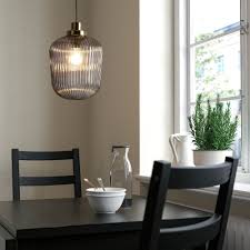 Solklint Hanglamp Messing Grijs Helder Glas Ikea In 2020 Anhanger Lampen Hangeleuchte Deckenlampe