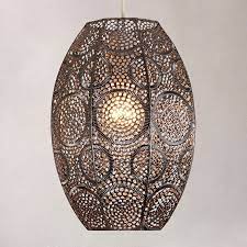 Rosario Moroccan Pendant Fitting Dunelm Pendant Copper Pendant Light