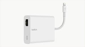Ethernet Power Adapter W Lightning Connector Power Of Ethernet Adapter For Apple Devices Mfi Certified For Ipad