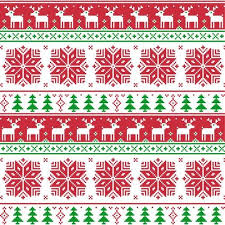 Christmas Textiles Cloth Digital Paper Cross Stitch Scrapbook Etsy In 2020 Digital Scrapbook Paper Christmas Pattern Digital Paper