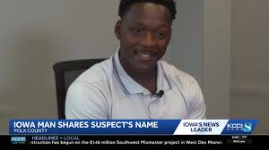 Fraud suspect shares name with former pro football player in Iowa