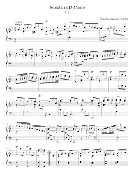 100 keyboard sonatas alt ernative. Scarlatti Sonata In D Minor K 9 Sheet Music For Piano Solo Download And Print In Pdf Or Midi Free Sheet Music For Keyboard Sonata In D Minor K 9 By Domenico Scarlatti