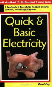 Also the hvac designer will need to know the size of the electrical loads to assess the impact of the heat generated by the electrical system on the. Quick Basic Electricity A Contractor S Easy Guide To Hvac Circuits Controls And Wiring Diagrams Practical Is Good P I G Technical Training Series Carol Fey 9780967256405 Amazon Com Books