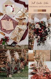 Rustic Wedding Invitations With Response Cards Elegantweddinginvites Burgundy Wedding Invitations Wedding Invitations Boho Wedding Invitations Rustic