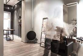 Any open hair salons near me? A Minimalist Hair Salon In Dusseldorf Barbershop Design Interior Hair Salon Barbershop Design