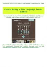 Download Ebook Church History In Plain Language Fourth Edition 039 Full Pages 039