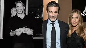 Jennifer Aniston makes first public appearance with Jim Curtis in black  Ralph Lauren halter gown