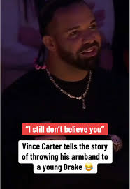 Vince Carter and Drake: A Funny NBA Moment!
