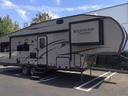 2 sofa bed(s) and 1 queen bed. 2013 Used Forest River Rockwood Signature Ultra 8281ws Fifth Wheel In California Ca