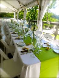Cape Cod Weddings Beach Weddings Table Scape Lime Green And Gold And White Decor Theperfec Gold Table Setting Wedding Table Settings Green Table Settings
