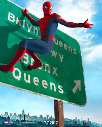 Homecoming begins after the events of the first avengers movie. Spider Man Is Hanging Off A Highway Sign In New Poster For Spider Man Homecoming Geektyrant