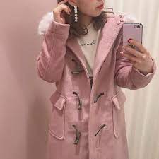 mamina on instagram ナイスクラップのアウター そろそろアウターgetしなきゃ な時期 そういえば私ダッフルコート持ってない なんかナイスのダッフルは大人っぽくなる気がする 思わず気取ったポーズしてる 丈も152 でひざちょい上く ダッフル
