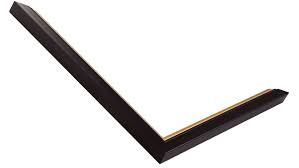 Gold and black photo frames. Black With Gold Inner Edge Wood Paint 15mm Custom Picture Frame Mlda385 Eframe