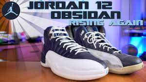 Air Jordan 12 Obsidian Rising Again - YouTube