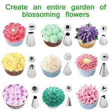 32x Russian Icing Piping Nozzles Set Pastry Tips Diy Cake Decorating Baking Tool Ebay Diy Cake Decorating Cake Decorating Techniques Cake Decorating