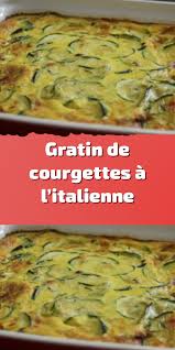 Gratin De Courgettes A L Italienne Gratin De Courgettes Recettes De Courgettes Recettes De Cuisine