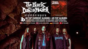 the black dahlia murder on international charts with