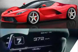 The ferrari 488 pista is powered by the most powerful v8 engine in the maranello marque's history and is the company's special series sports car with the highest level yet of technological transfer from racing. Video Ferrari Laferrari Hits 372 Kmph On A German Highway The Financial Express