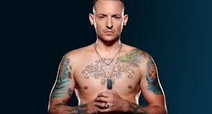 Small chester bennington portrait tattoo design. Chester Bennington A Voice For The People And The Animals