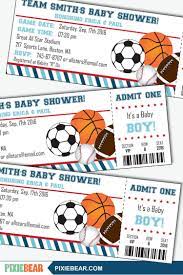 These All Stars Invitations Are Perfect For A Sports Themed Baby Shower You Can Sports Baby Shower Invitations Sports Birthday Invitations Sports Baby Shower