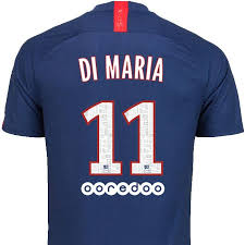 Winning eleven 2020 / pro evolution soccer 2020 kits wednesday, 3 july 2019. Playerversion Angel Fabian Di Maria 19 20 Official Paris Saint Germain Psg Nike Home Shirt Paris Saint Germain Jersey Soccer Jersey