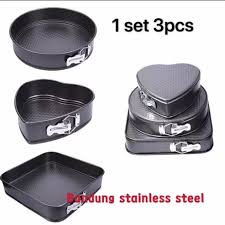 Loyang pizza teflon 25 cm anti lengket ini memiliki ukuran yang sangat proposional, yaitu dengan diameter loyang 25 cm dan tinggi loyang 2.8 cm. Jual Produk Springform Loyang Kue Anti Lengket Termurah Dan Terlengkap Juli 2021 Bukalapak