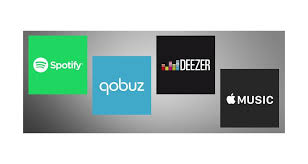Apple Music Deezer Qobuz Ou Encore Spotify Musical Service Musique