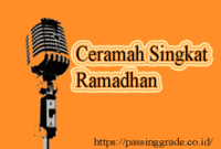 Ceramah Singkat Ramadhan Untuk Anak Sd