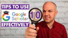 How to use Google Scholar (Find FREE Journal Articles for ...