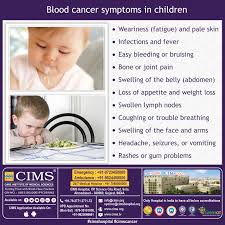 Other forms of leukemia occur mostly in adults. Cims Cancer Center On Twitter Blood Cancer Symptoms In Children Blood Cancer Symptoms Children Weariness Infection Bleeding Swelling Abdoment Headache Vomiting Rashes Cims Cimshospital Cimscancer Https T Co Fnriysgtux