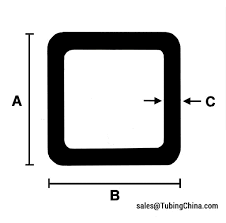 stainless steel square tubing manufacturer astm a554 304