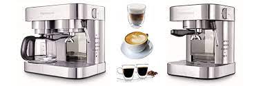 Maybe you would like to learn more about one of these? Amazon Com Espressione Stainless Steel Machine Espresso And Coffee Maker 1 5 L Home Kitchen