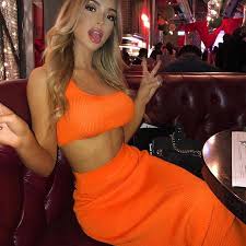 Knitting dish cloths is a great way to try out new stitches. Buy Neon Ribbed Knitted Sexy Women Two Piece Matching Co Ord Set Crop Top Midi Skirt 2020 Clothing At Affordable Prices Free Shipping Real Reviews With Photos Joom