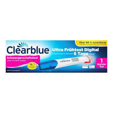 Ab wann habt ihr mit dem clearblue ultrafrühtest positiv getestet!? Clearblue Schwangerschaftst Ultra Fruhtest Digital 1 Stk