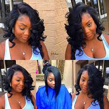 Weave Bob Curly Bob Blunt Bob Long Bob Sew In Black Shedoesit Weave Hairstyles Girl Haircuts Short Hair Styles
