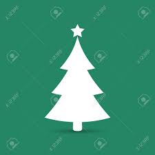 Discover more religion, christmas and tree vector download for free! Christmas Tree Icon Vector Simple Design White Symbol Of Fir Tree Royalty Free Cliparts Vectors And Stock Illustration Image 68936449