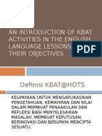 Comment must not exceed 1000 characters. An Introduction Of Kbat Activities In The English Learning Psychological Concepts