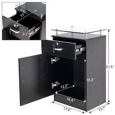 Imagine all the kitchen tools and equipment, as well as the ingredients you have to store, all within a single room within the home. Barberpub Salon Storage Cabinet Locking Drawer Glass Top 3015 Overstock 31591801