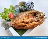 Thailand deep fried fish stock image. Image of cuisine - 211755063