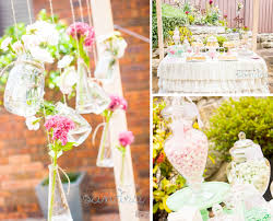 vintage high tea party bridal shower