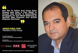 A.I.Puri Group is a progressive business house having diversified interests  in fields ranging from real estate, edible oils, bulk oil terminal,  aqua-culture, and corporate farming. Group companies are fully owned and  headed