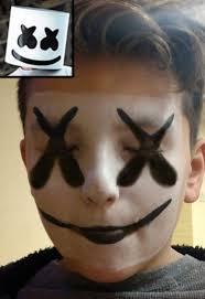 All questions you have about marshmello's identity answered. Face Painting By Arvis Strangest Request From The Weekend Was Dj Marshmello At A Christmas Party Ha Facebook