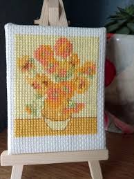 Patterns also available by email / download to save money on postage. Fo Van Gogh S Sunflowers Crossstitch