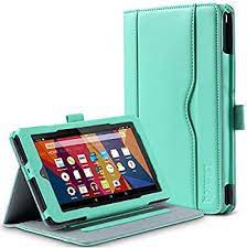 Amazon Com Ulak Amazon Fire Case Fire 7 Case Premium Pu Leather Folio Stand Case Flip Cover Ultra Lightweig Kindle Fire Case Amazon Fire Tablet Fire Tablet