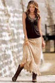 Crochet Maxi Skirt Pattern Diagrams Pdf Maxi Skirt Pattern Black Crochet Dress Boho Skirts