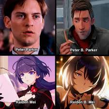 Raiden Mei in Another Universe #HSR #honkaistarail #waifu #raiden #cute