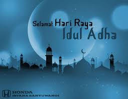 'feast of breaking the fast', ipa: Selamat Hari Raya Idul Adha Honda Istana Banyuwangi Dealer Showroom Resmi Honda Mobil