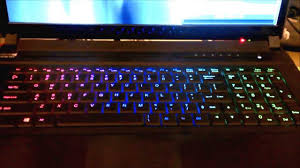 Laptop Mod Pulsing Led Colored Keyboard Youtube