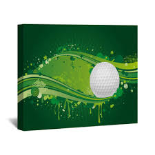 Through the years, golf's iconic images have claimed their place in americana with popular paintings, drawings and photographs. Golf Wall Decor In Canvas Murals Tapestries Posters More