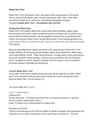 News item text 1 the surabaya police have arrested a man, identified only as mn, for allegedly buying an infant via instagram. 19 Makalah Bahasa Inggris Tentang News Item